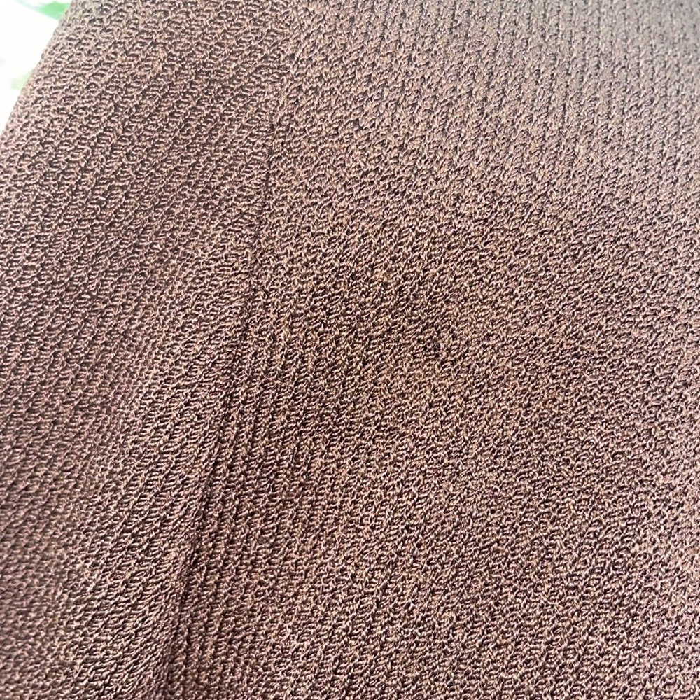 3 piece ST JOHN SUIT | Maggie Gray | Brown | SILK Blouse a treasure - Picture 10 of 13